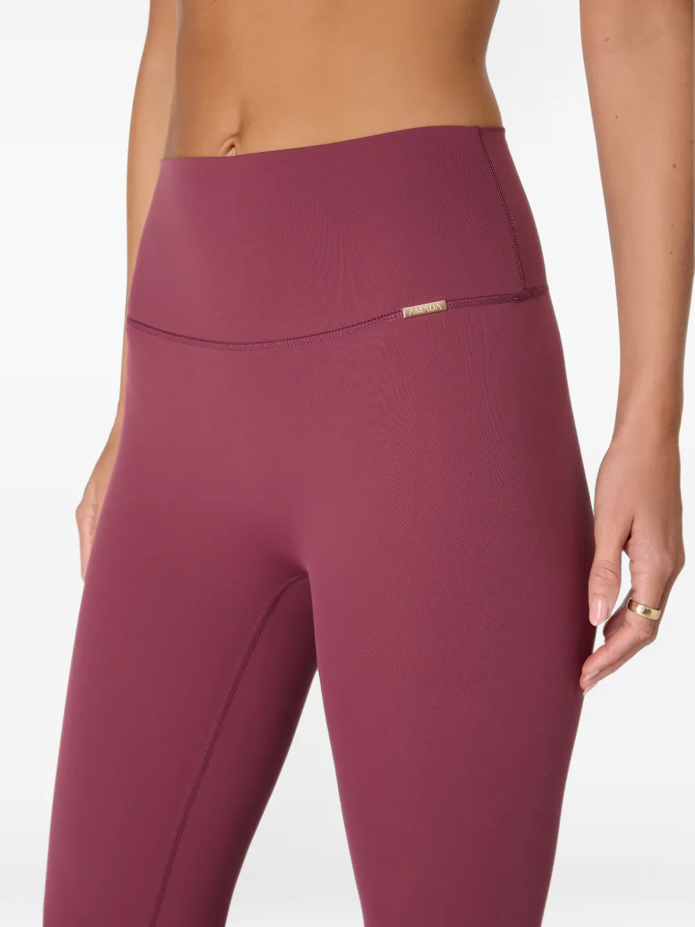 AMADA WEAR Camilla flared leggings Paars