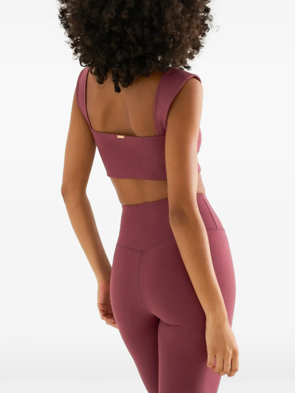 AMADA WEAR Bonita high-rise leggings Rood