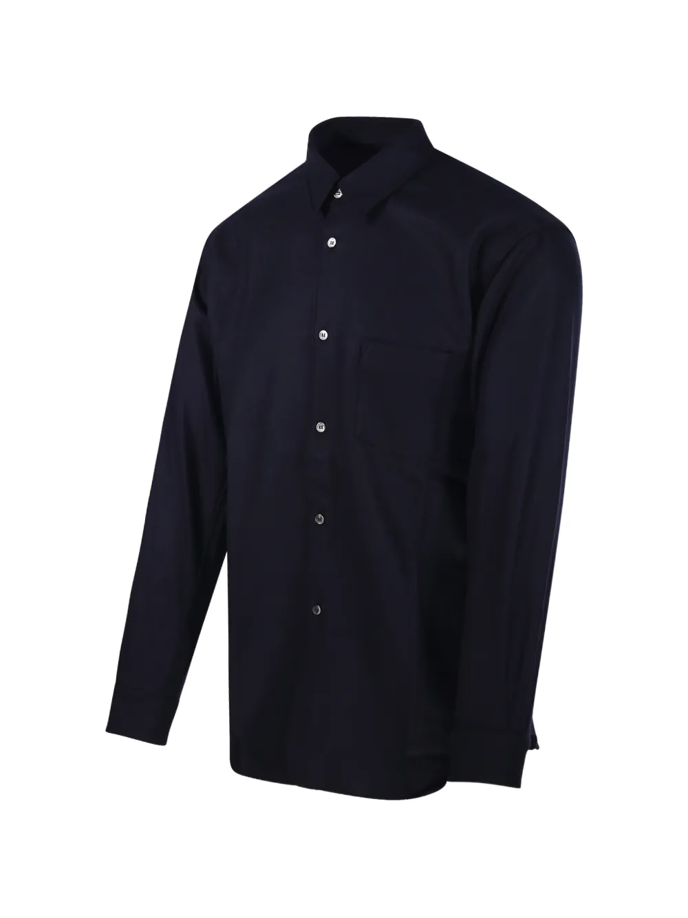 Comme Des Garçons Shirt chest-pocket shirt Blauw