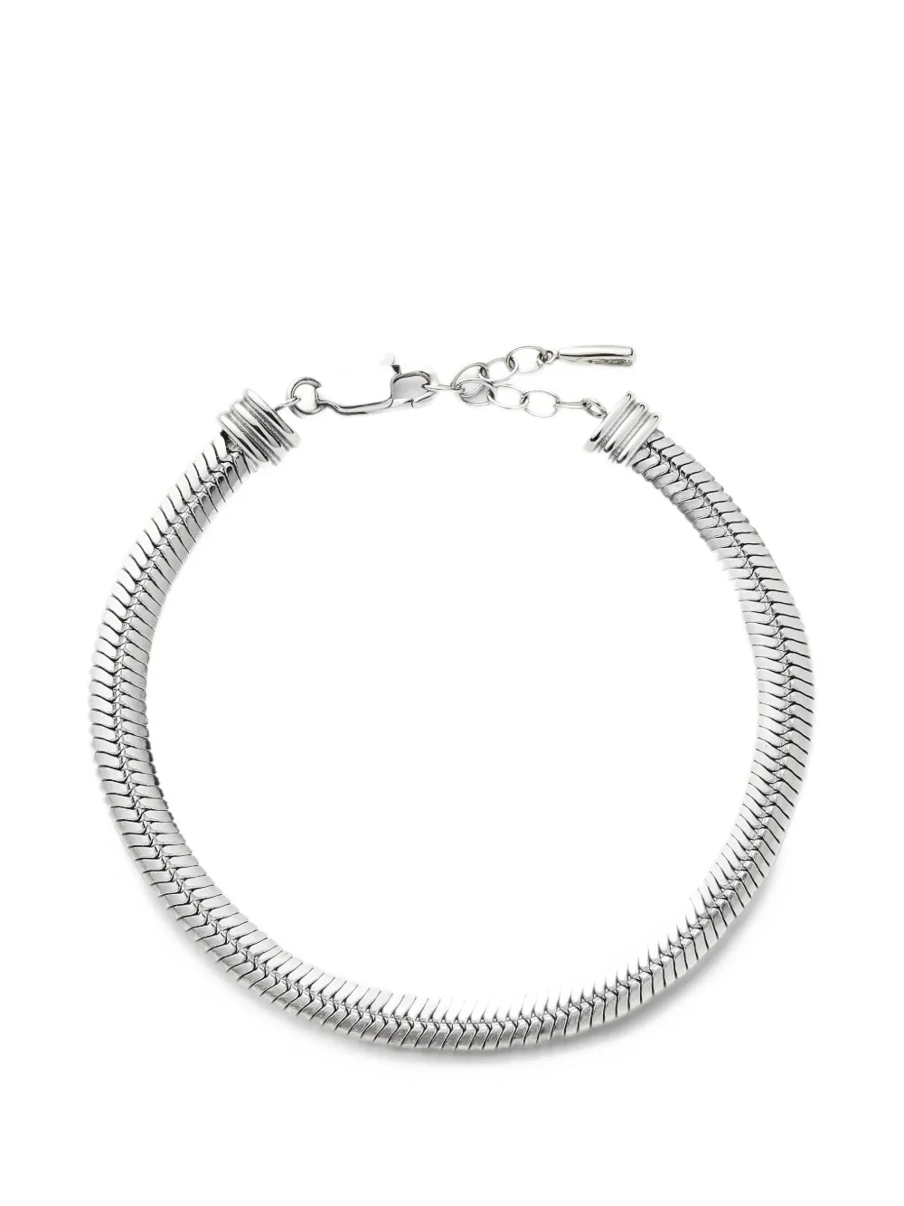 Missoma snake chain bracelet - Argento