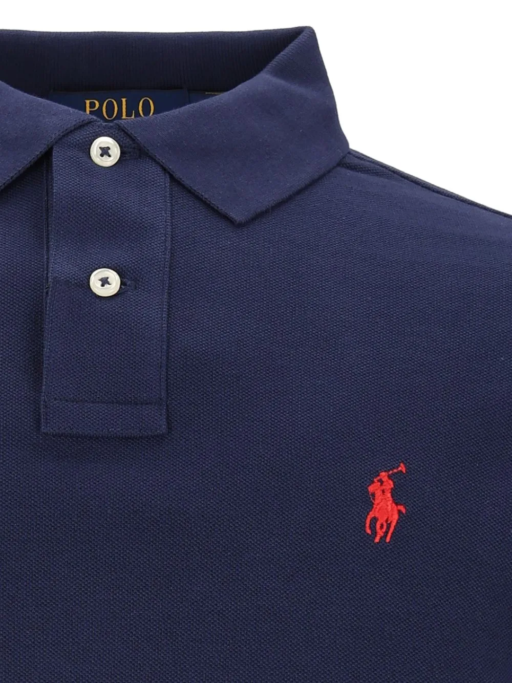 Polo Ralph Lauren The Iconic Custom Slim Fit polo shirt Blauw