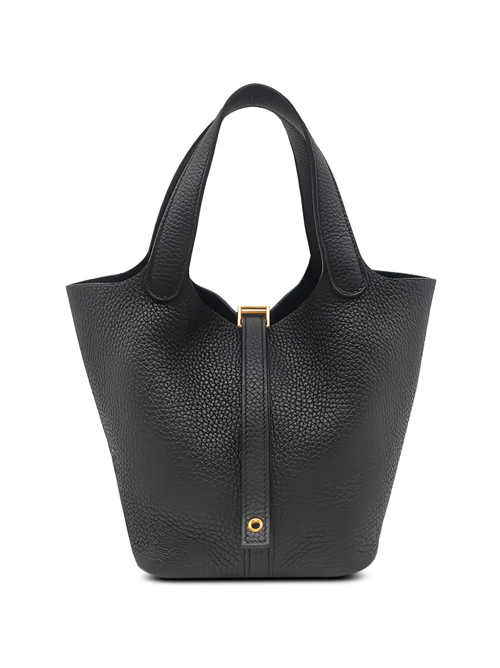 Hermès Pre-Owned 2021 Clemence Picotin Lock 18 handbag - Black