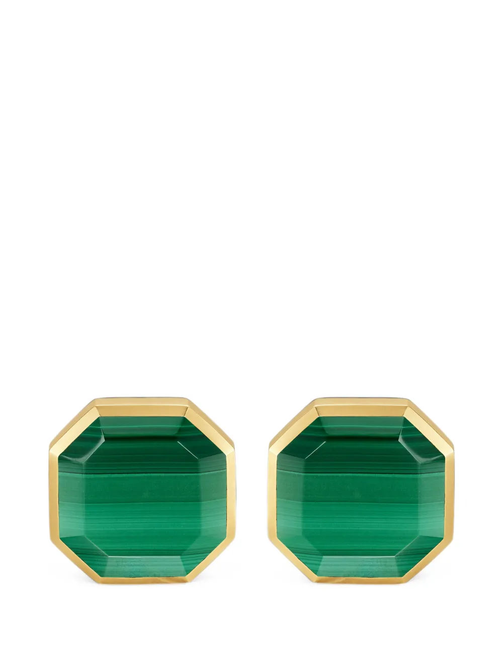 David Yurman Streamline® tiger eye cufflinks - Or