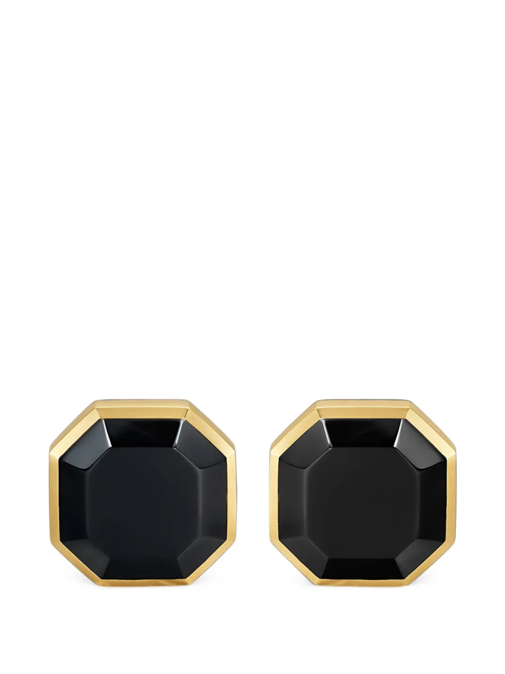 David Yurman Streamline® tiger eye cufflinks - Or