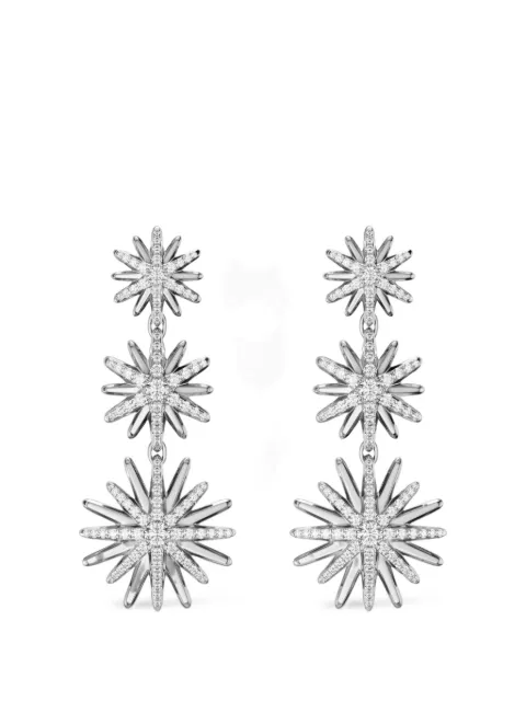David Yurman Starburst diamond earrings