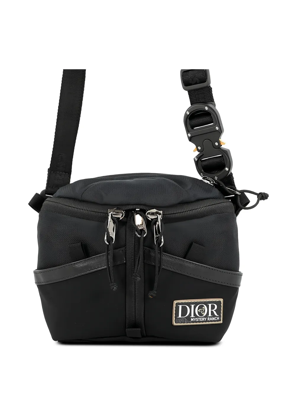 Christian Dior Pre-Owned 2020-2026 Nylon Mystery Ranch crossbody bag - Black