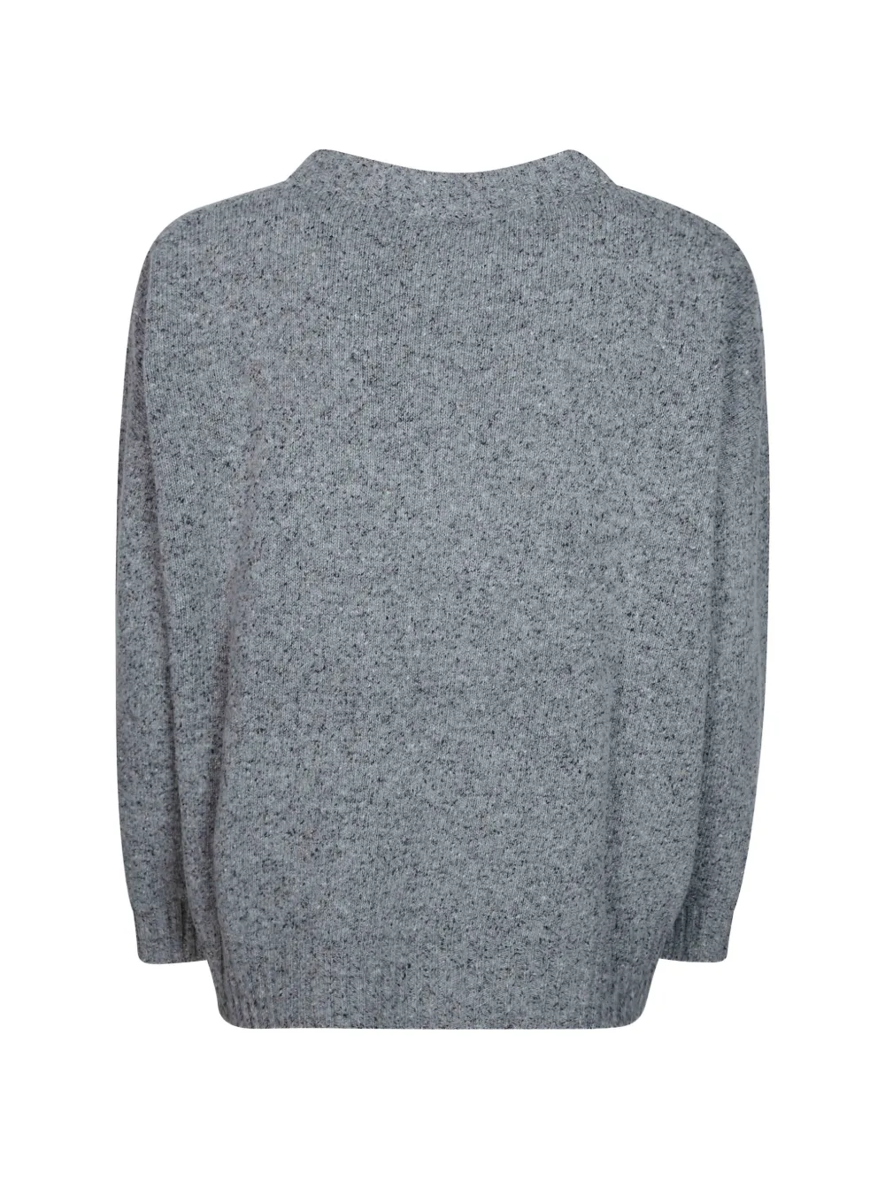 Weekend Max Mara tweed-effect sweater Grijs