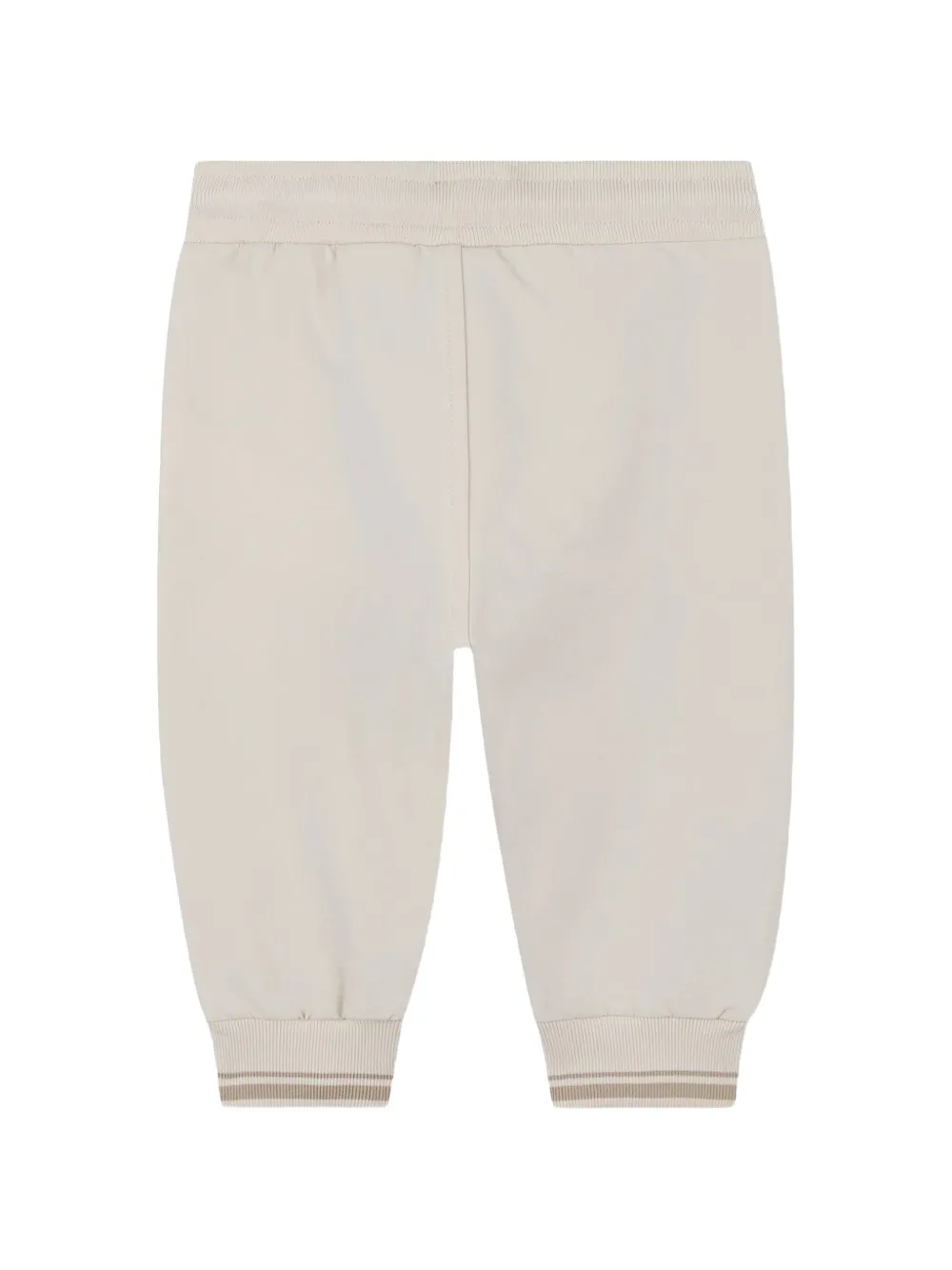 BOSS Kidswear logo-tag track pants Beige