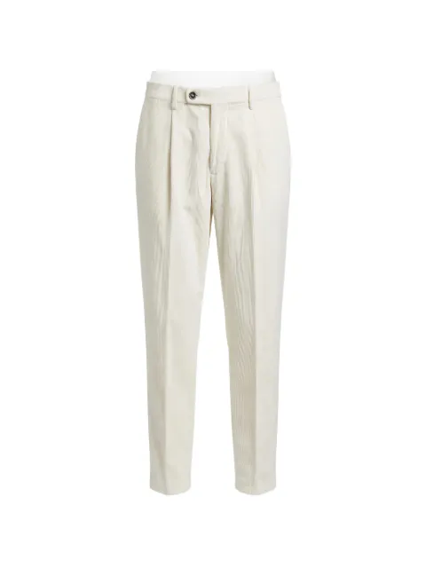 michael coal pleated trousers