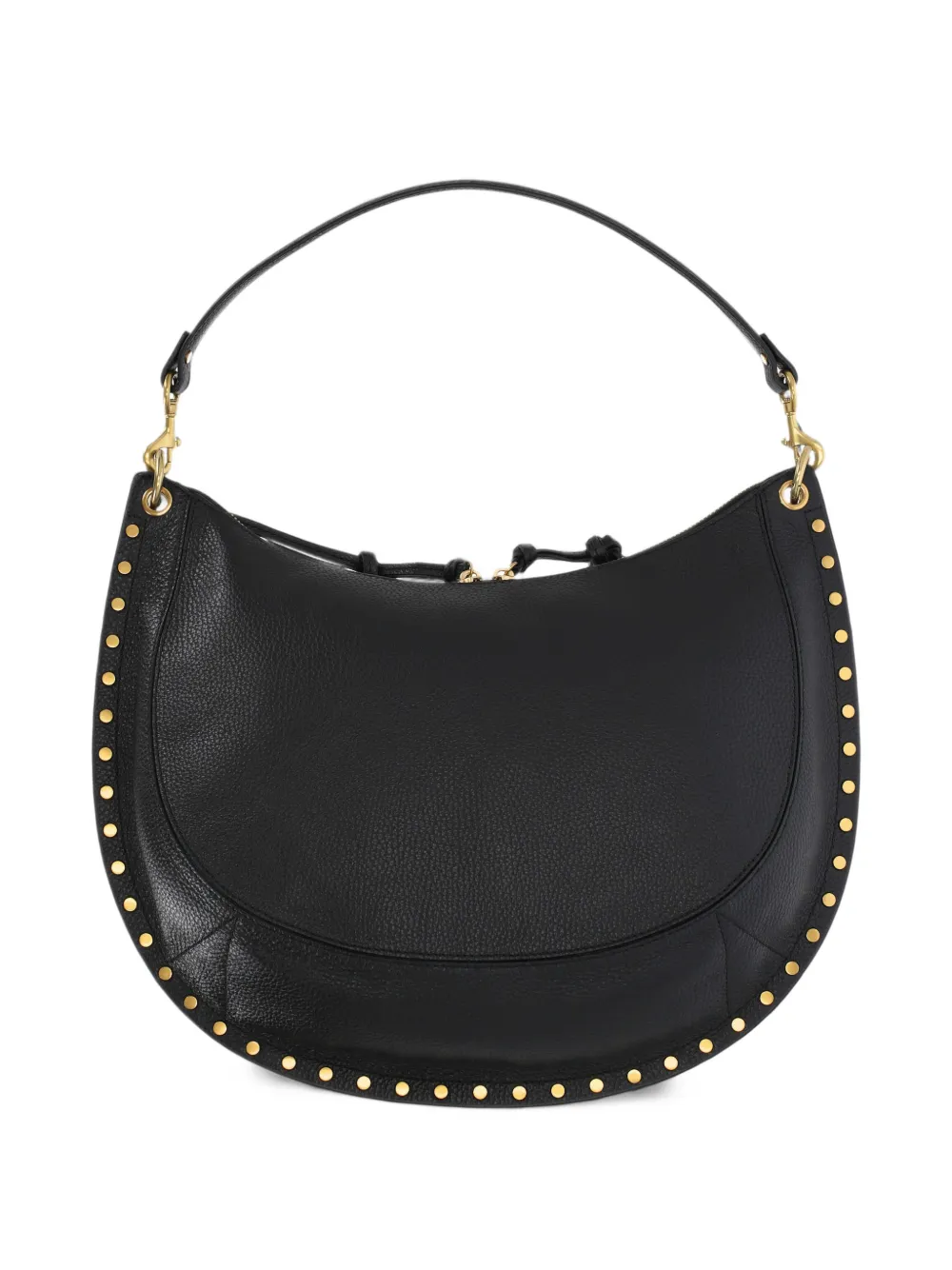 ISABEL MARANT Naoko bag in grained leather Zwart