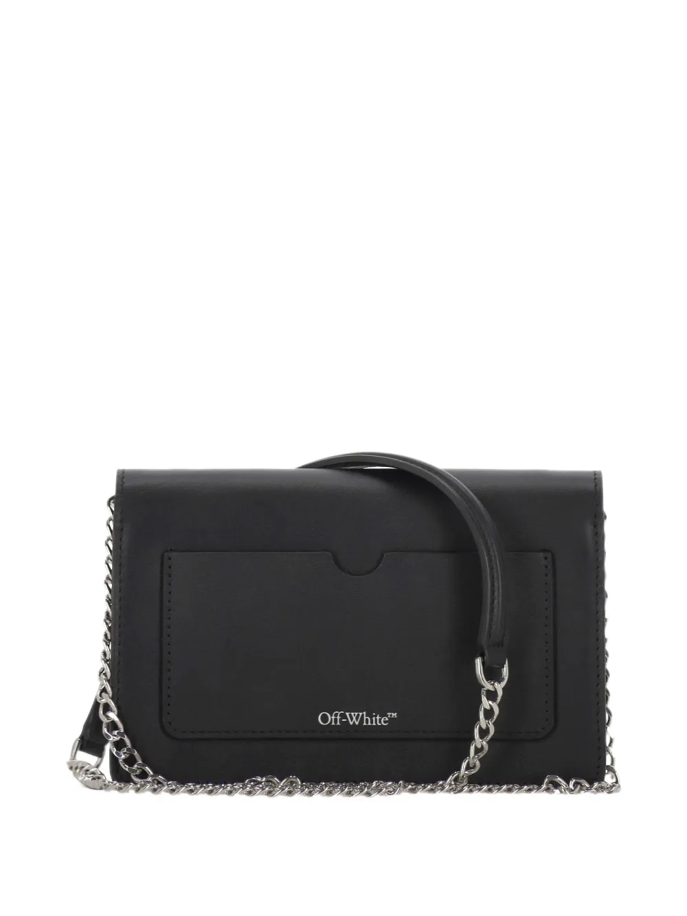 Off-White Arrows logo-print shoulder bag Zwart