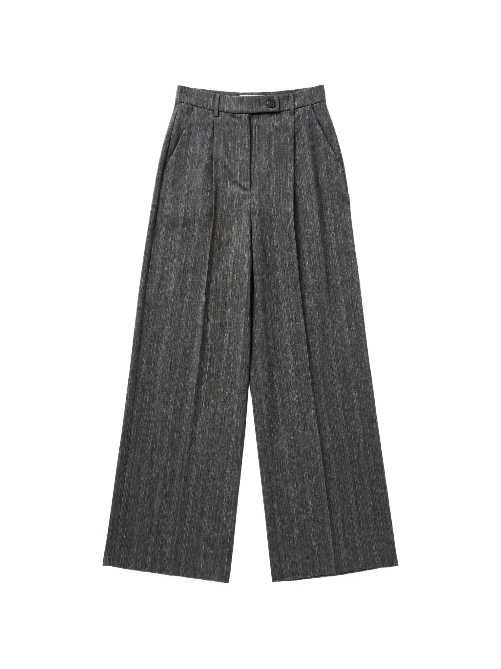Marella pleated wide-leg trousers Grijs