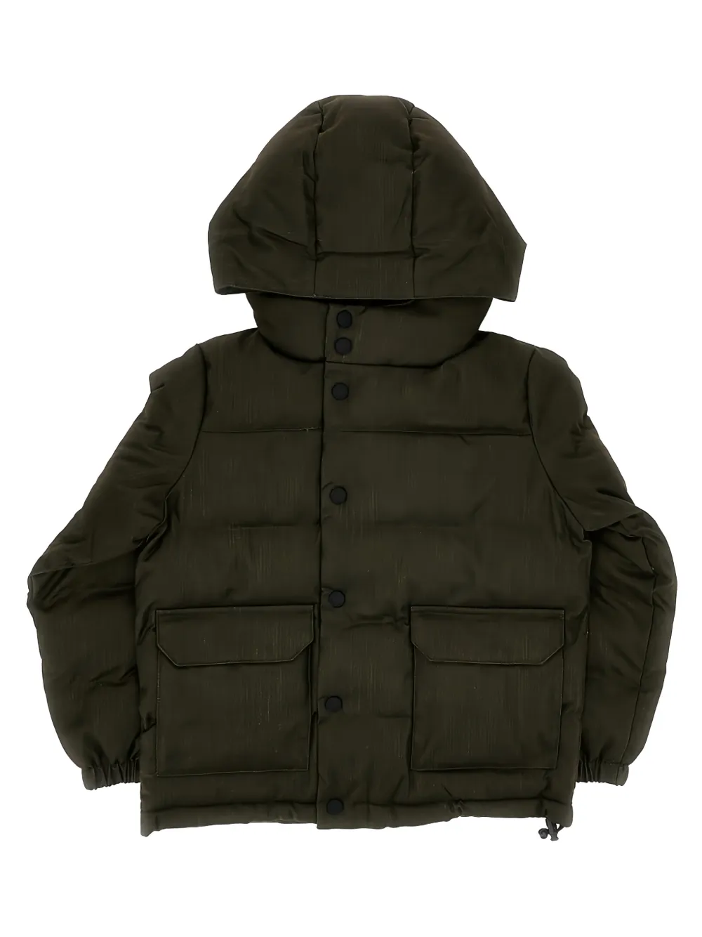 MC2 Saint Barth hooded padded jacket Groen