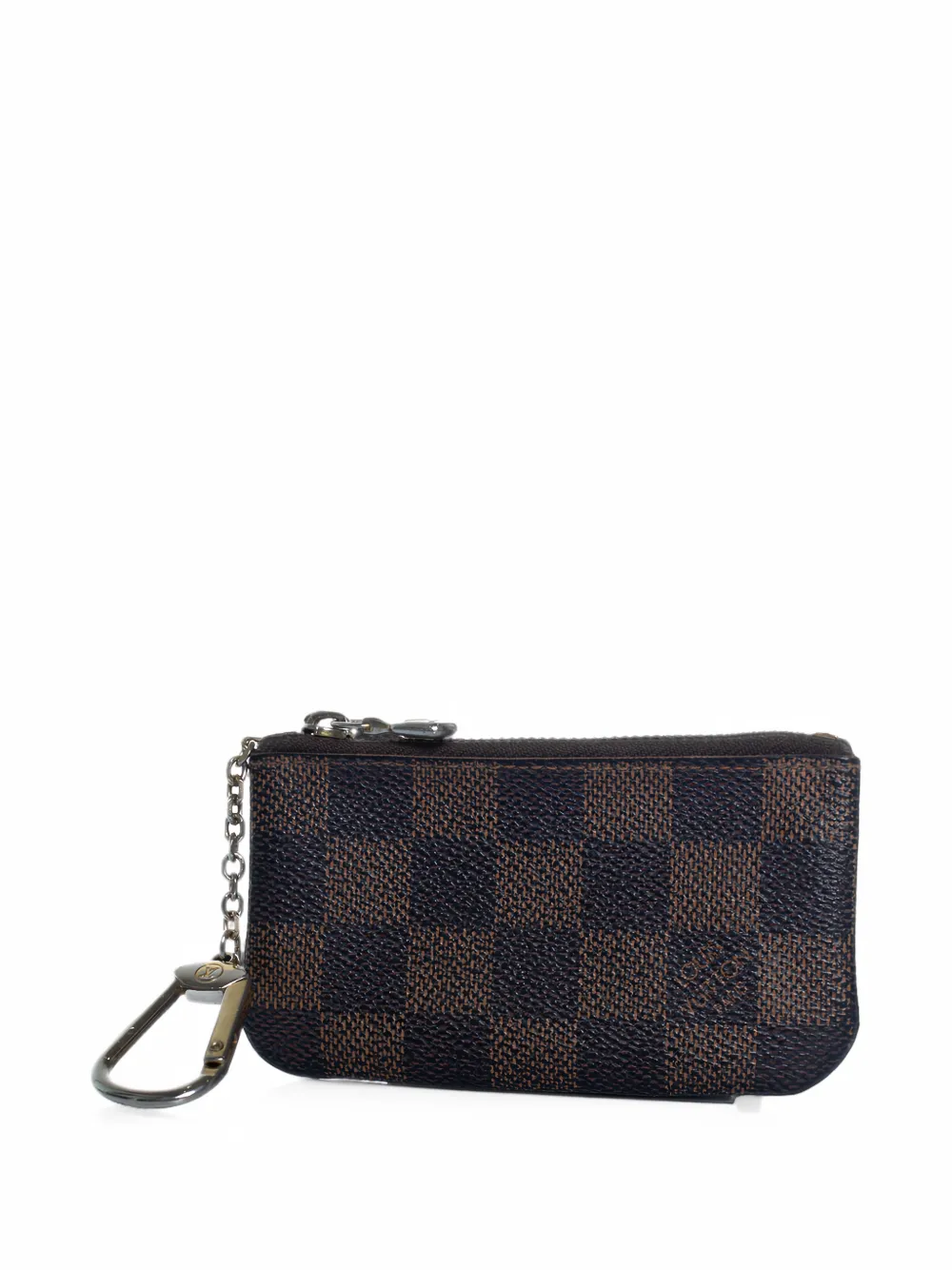 Louis Vuitton Pre-Owned Damier Ebene coin pouch - Braun