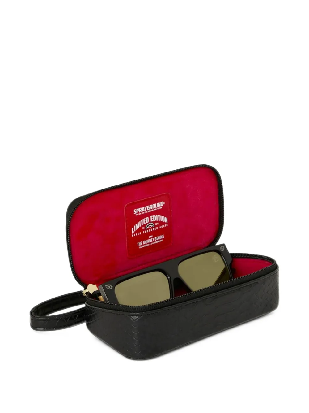 Sprayground Oro Vision square sunglasses Zwart