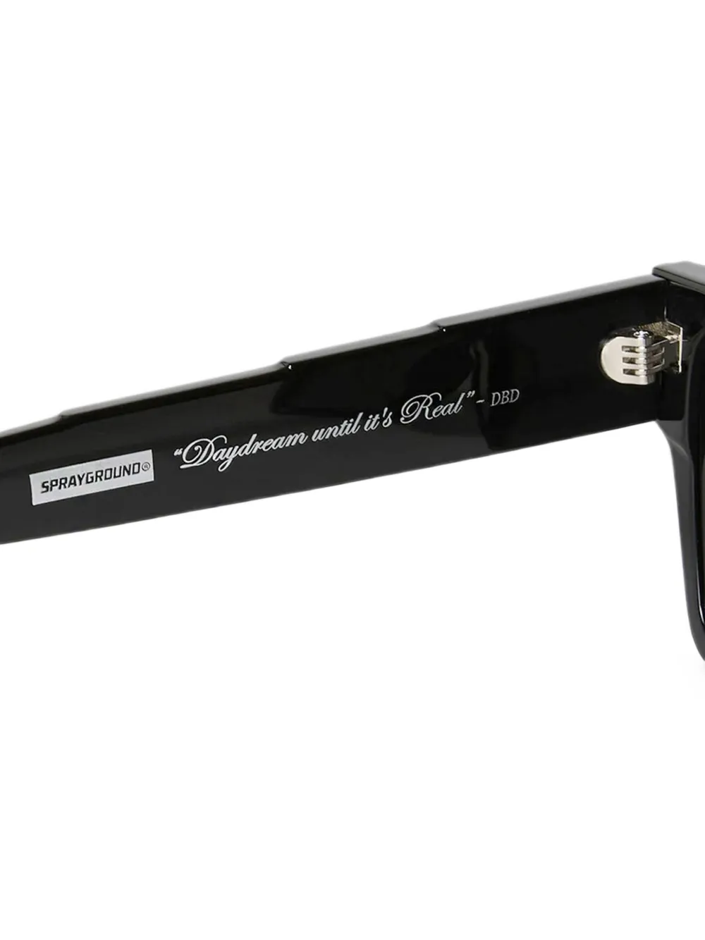Sprayground Depth Vision square-frame sunglasses Zwart