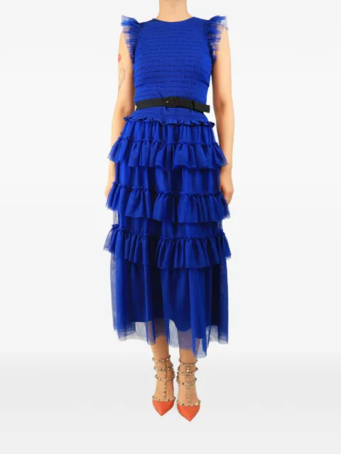 ME+EM Gerafftes Maxikleid