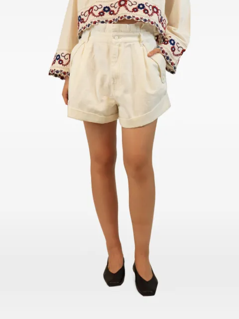 ZIMMERMANN high-waisted pleated shorts