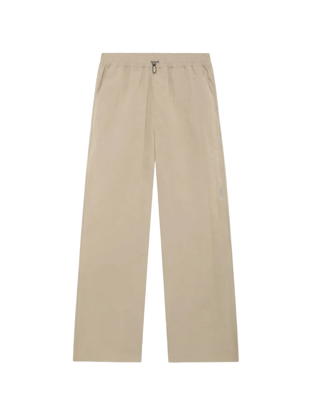 Autry logo-embroidered track pants Beige