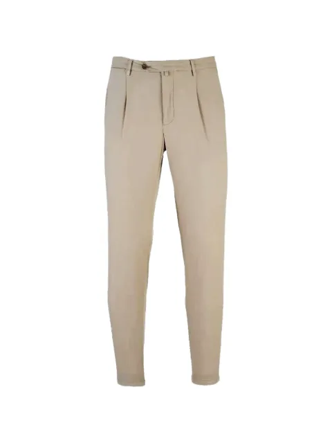 Briglia 1949 pleated tapered trousers