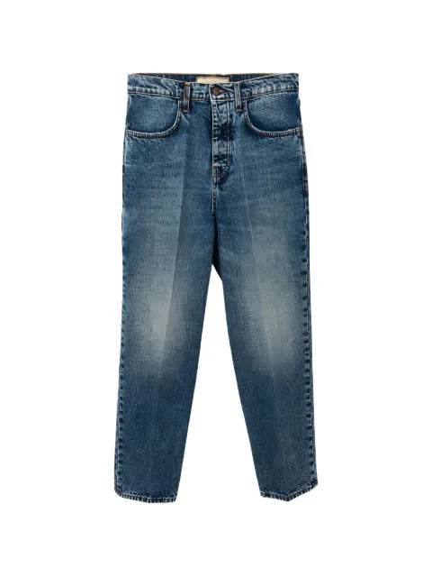 BONHEUR Osaka-S pressed-crease straight-leg jeans