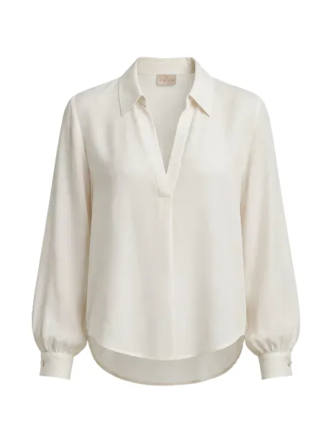 Marella V-neck long-sleeve blouse