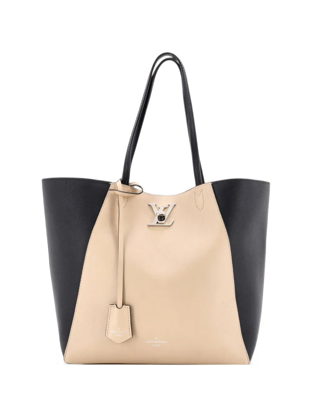 Louis Vuitton Pre-Owned Lockme Cabas Leather tote bag - Neutrals