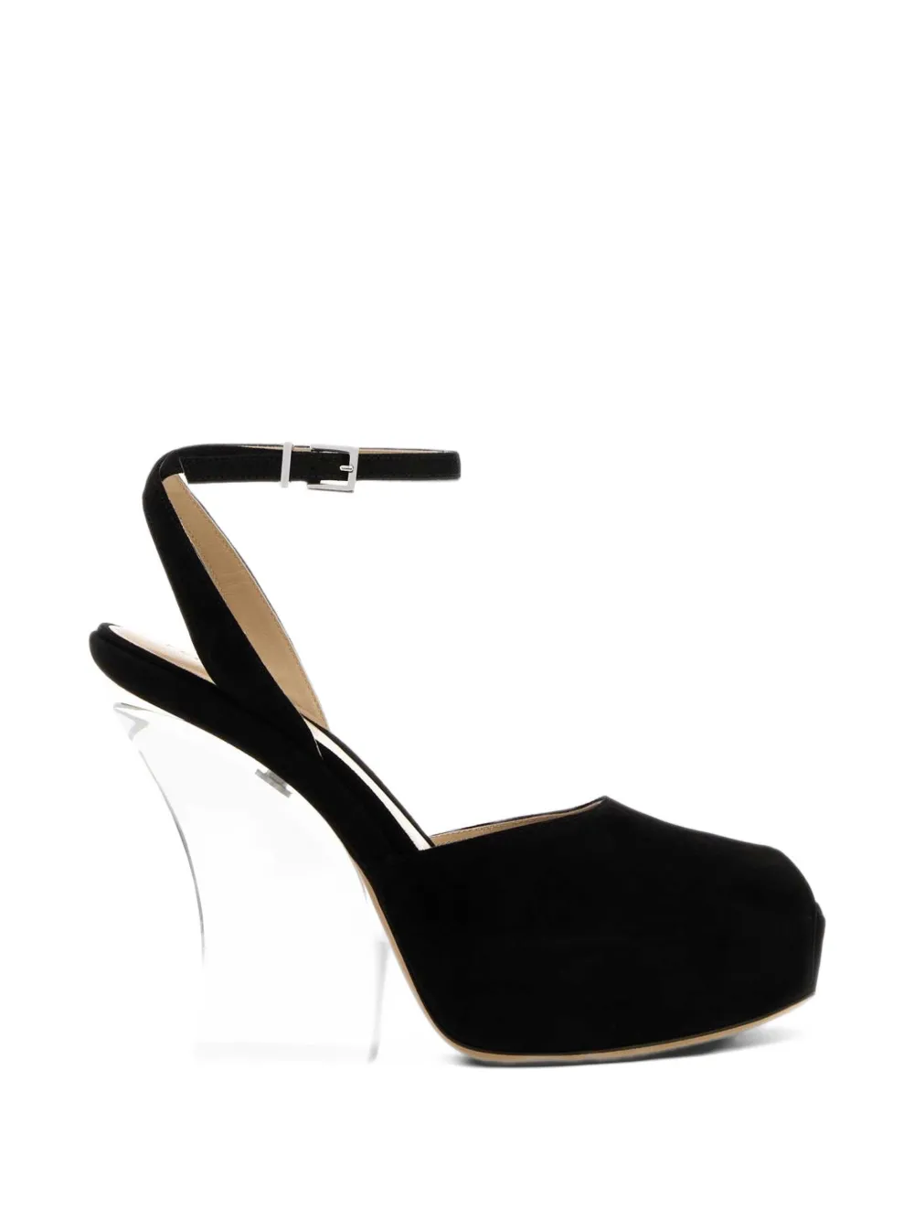 FENDI 펜디 일루션 샌들 | 블랙 | Image 1