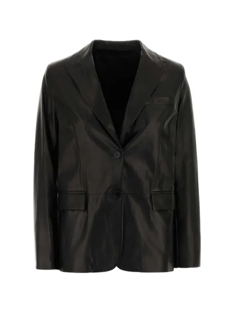 Santoro leather blazer