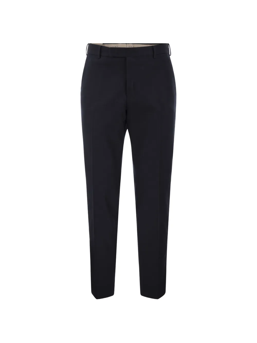PT Torino Rebel Flat tapered-leg trousers Blauw