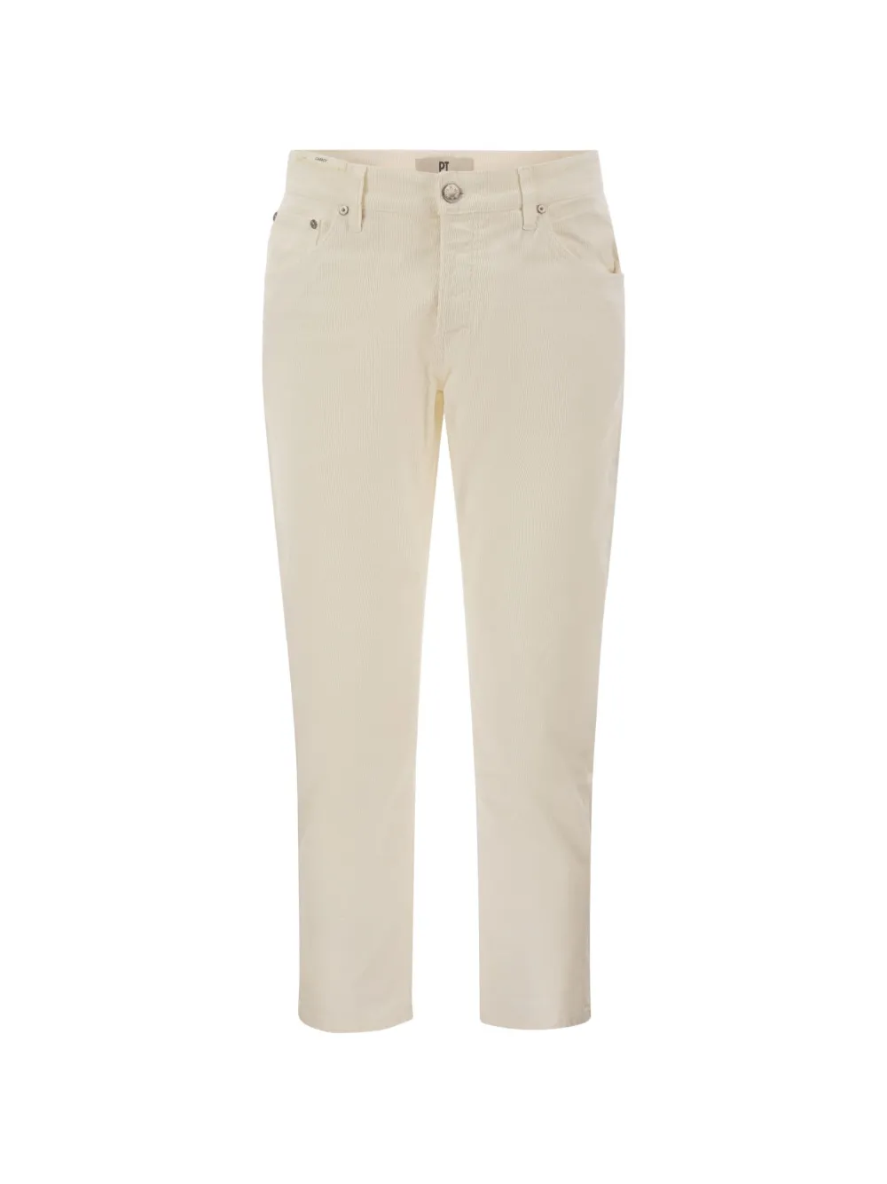 PT Torino Rebel corduroy trousers Wit