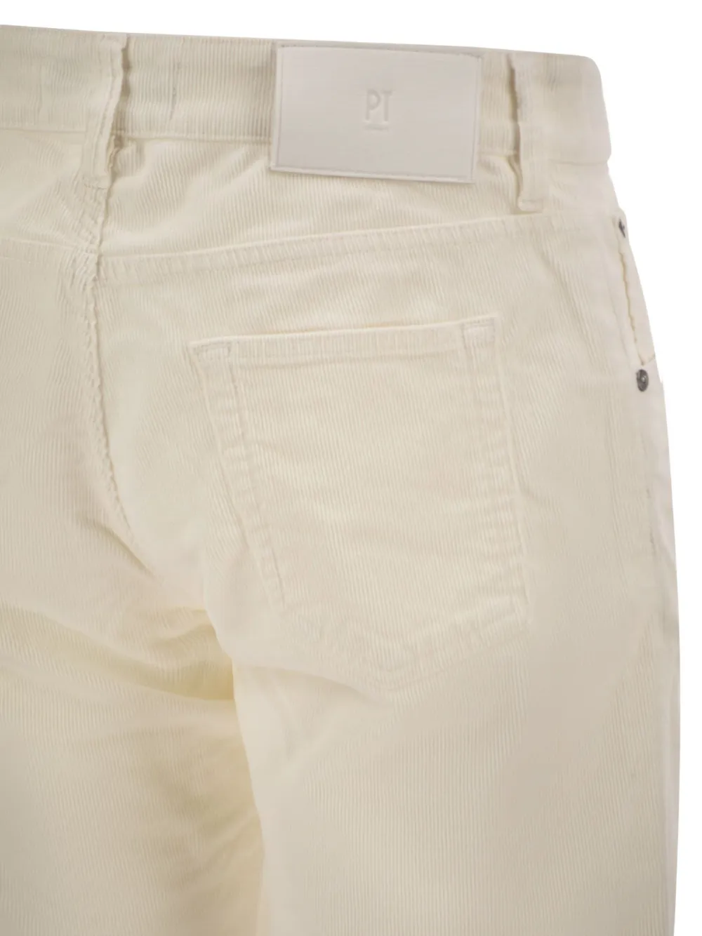 PT Torino Rebel corduroy trousers Wit