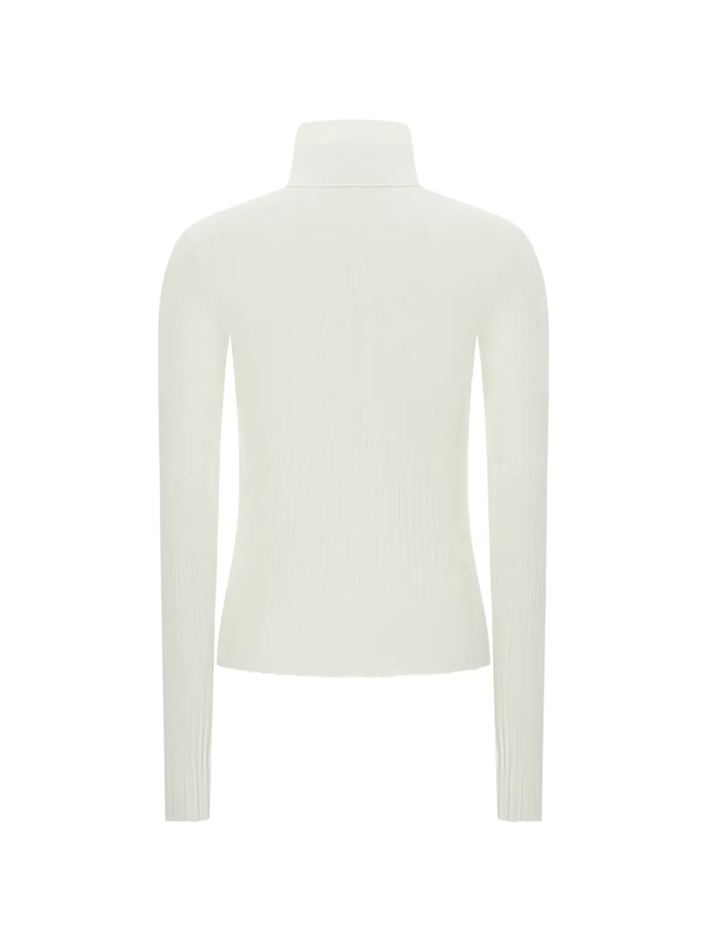 Iceberg ribbed-knit roll-neck sweater Wit