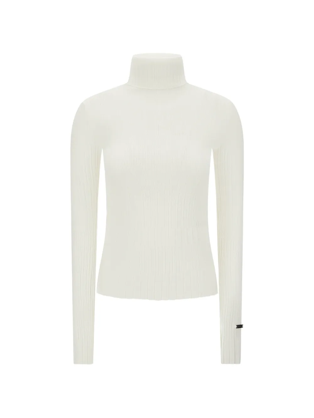 Iceberg ribbed-knit roll-neck sweater Wit