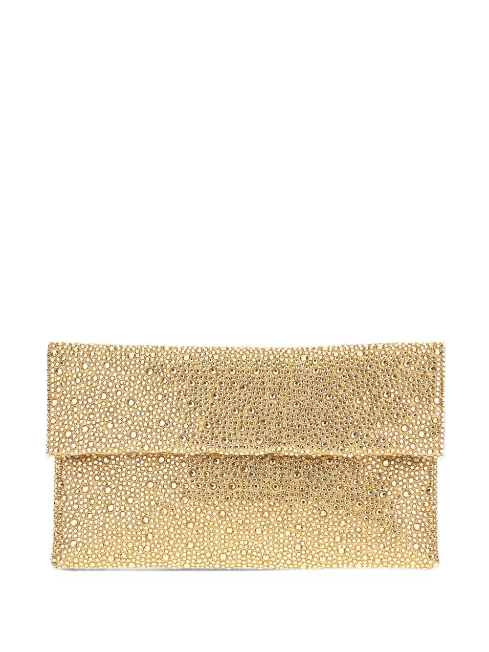 TWENTY FOURHAITCH crystal-embellished clutch bag - Oro