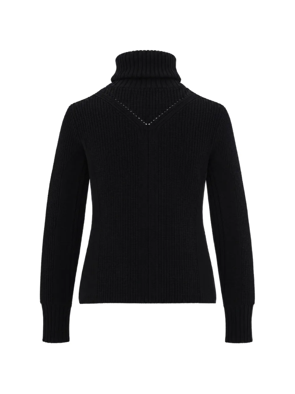 Patrizia Pepe asymmetric zip-fastening cardigan Zwart