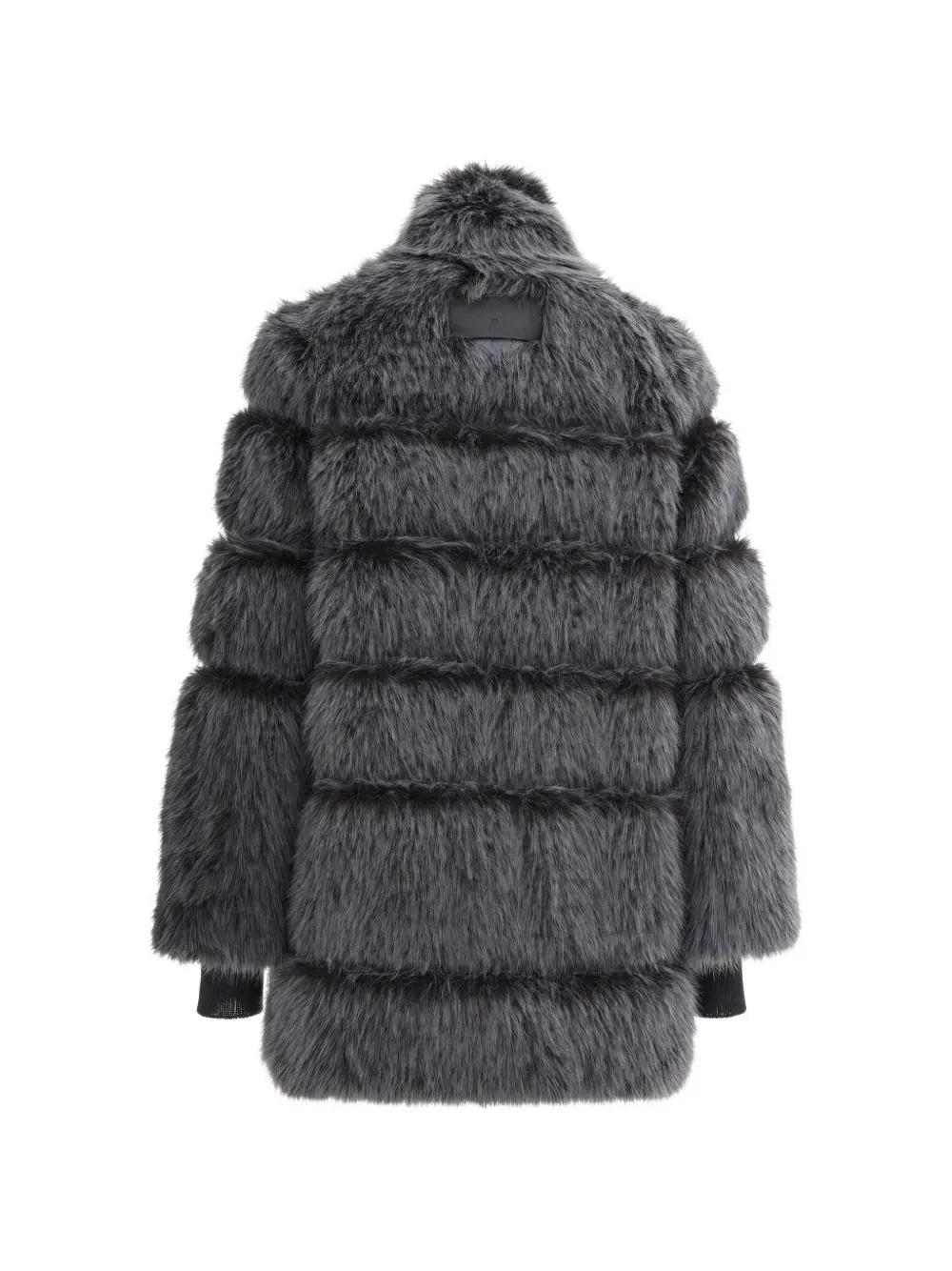 Patrizia Pepe buckle-detail panelled coat Blauw