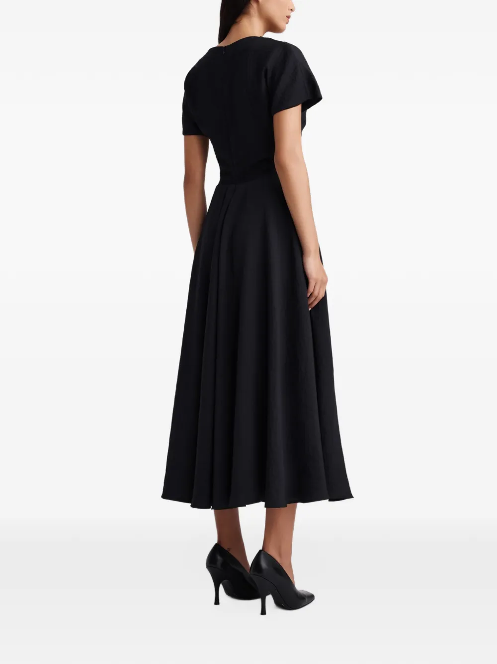Anna Quan Alida maxi dress Zwart