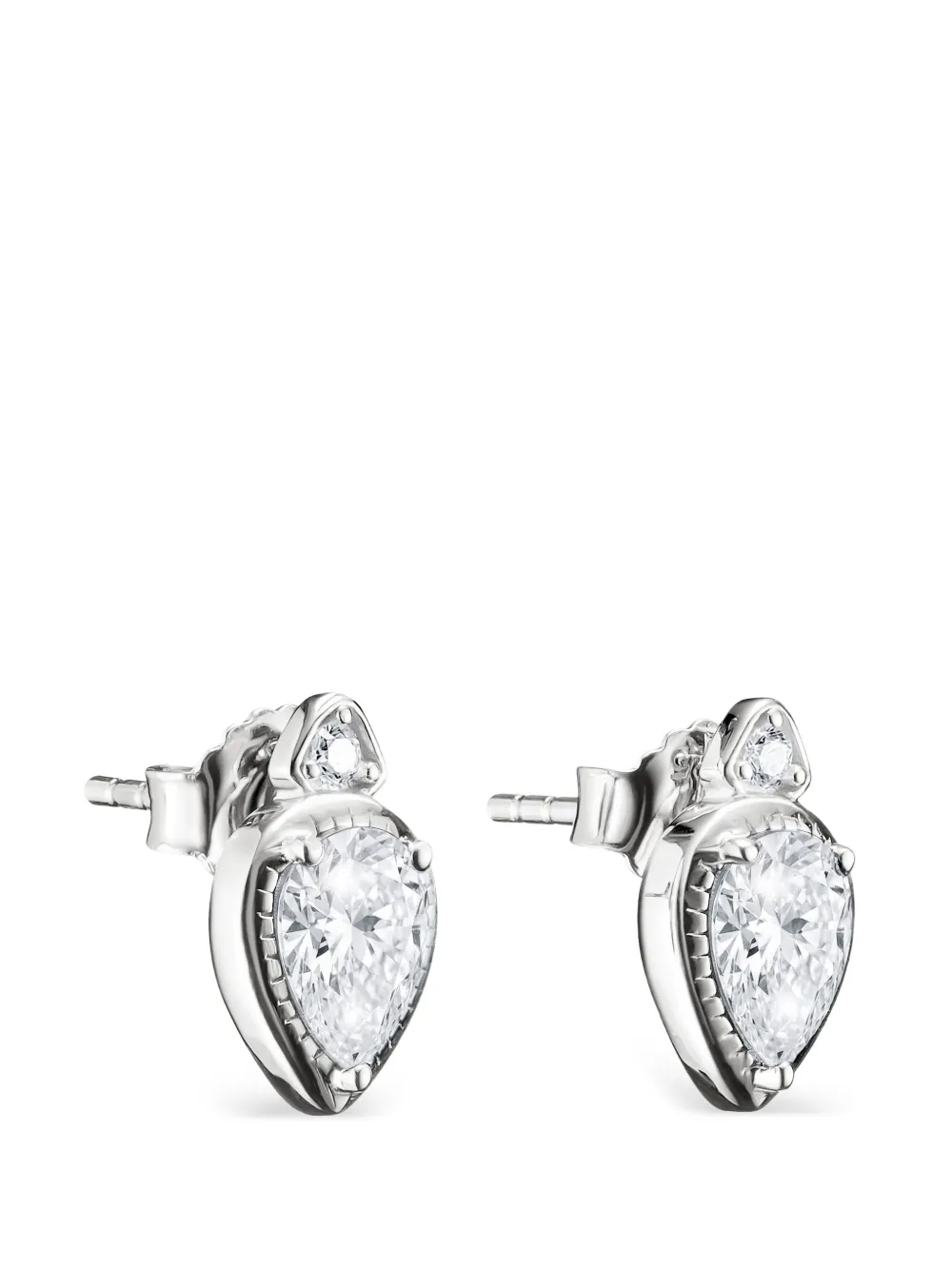 Thomas Sabo teardrop-zirconia earrings - Argento