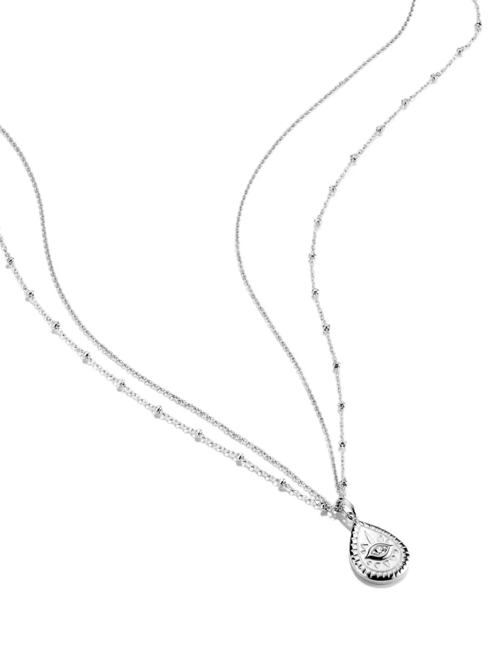 Thomas Sabo Elyndra eye-pendant necklace - Argento