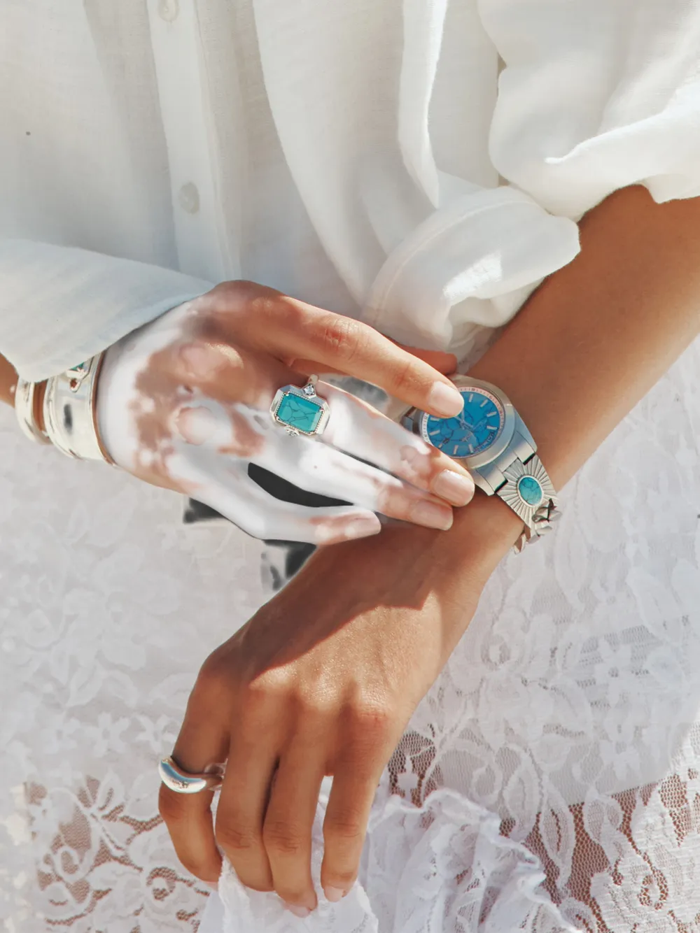 Thomas Sabo Elyndra cocktail zirconia-embellished ring - Silber