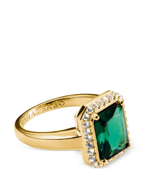 Thomas Sabo ring med ottekantsleben zirkonia