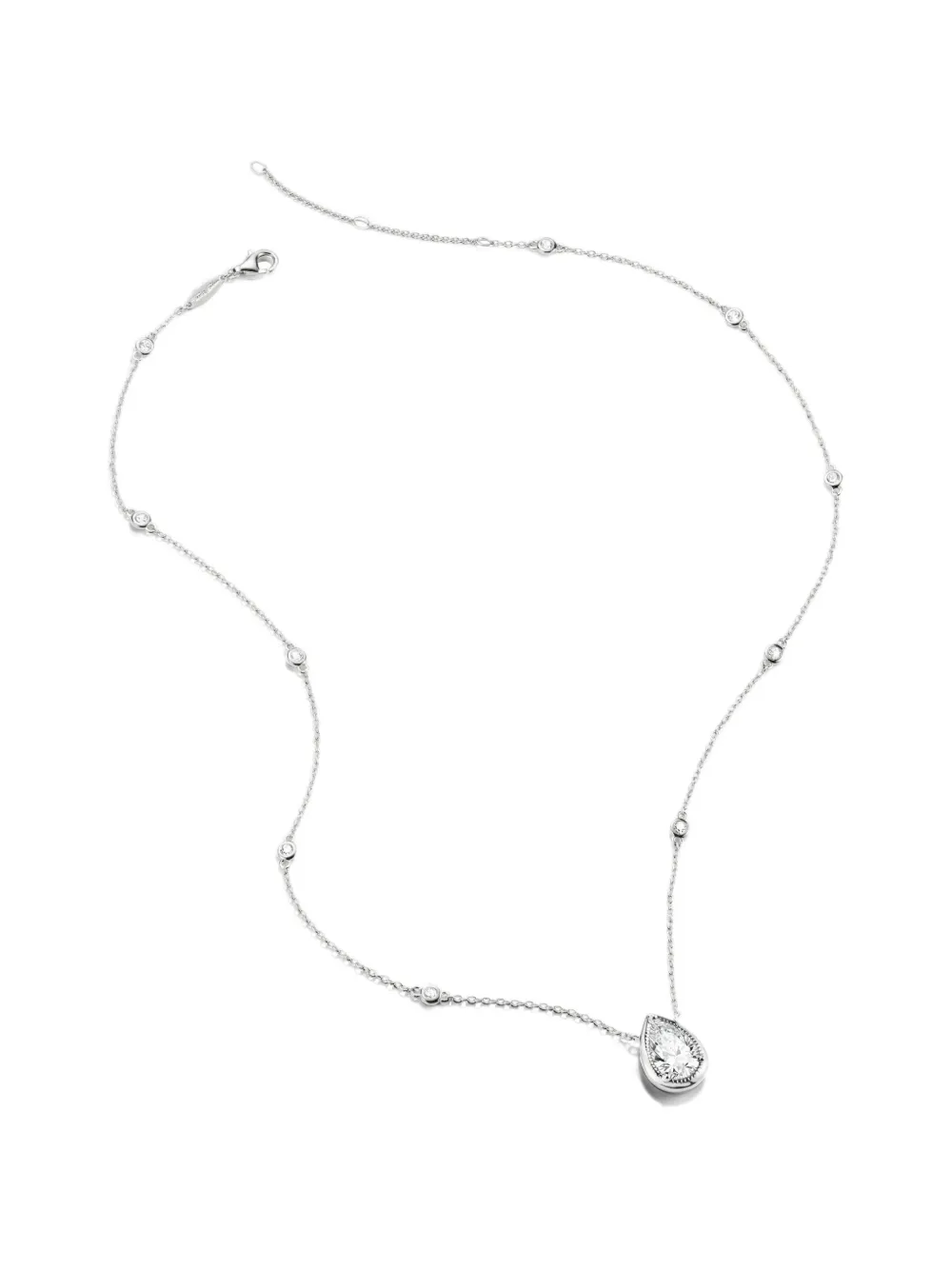 Thomas Sabo teardrop-zirconia necklace - Argento