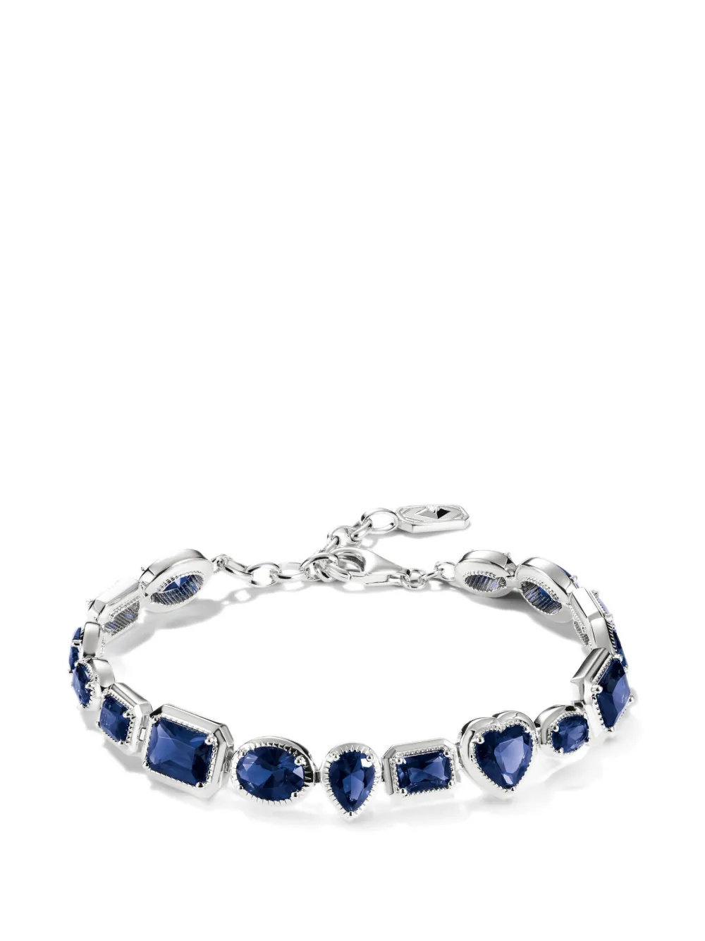 Thomas Sabo crystal-embellished bracelet - Argento