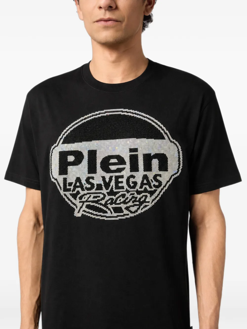 Philipp Plein round-neck t-shirt Las Vegas Zwart