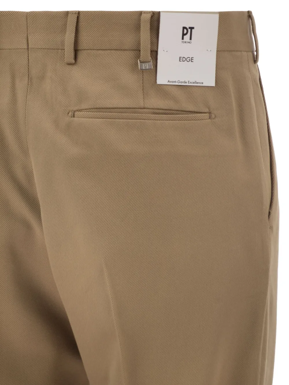 PT Torino Rebel Flat trousers Bruin