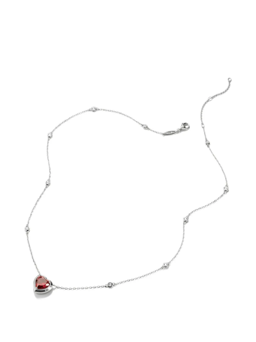 Thomas Sabo Elyndra heart-pendant necklace - Argento