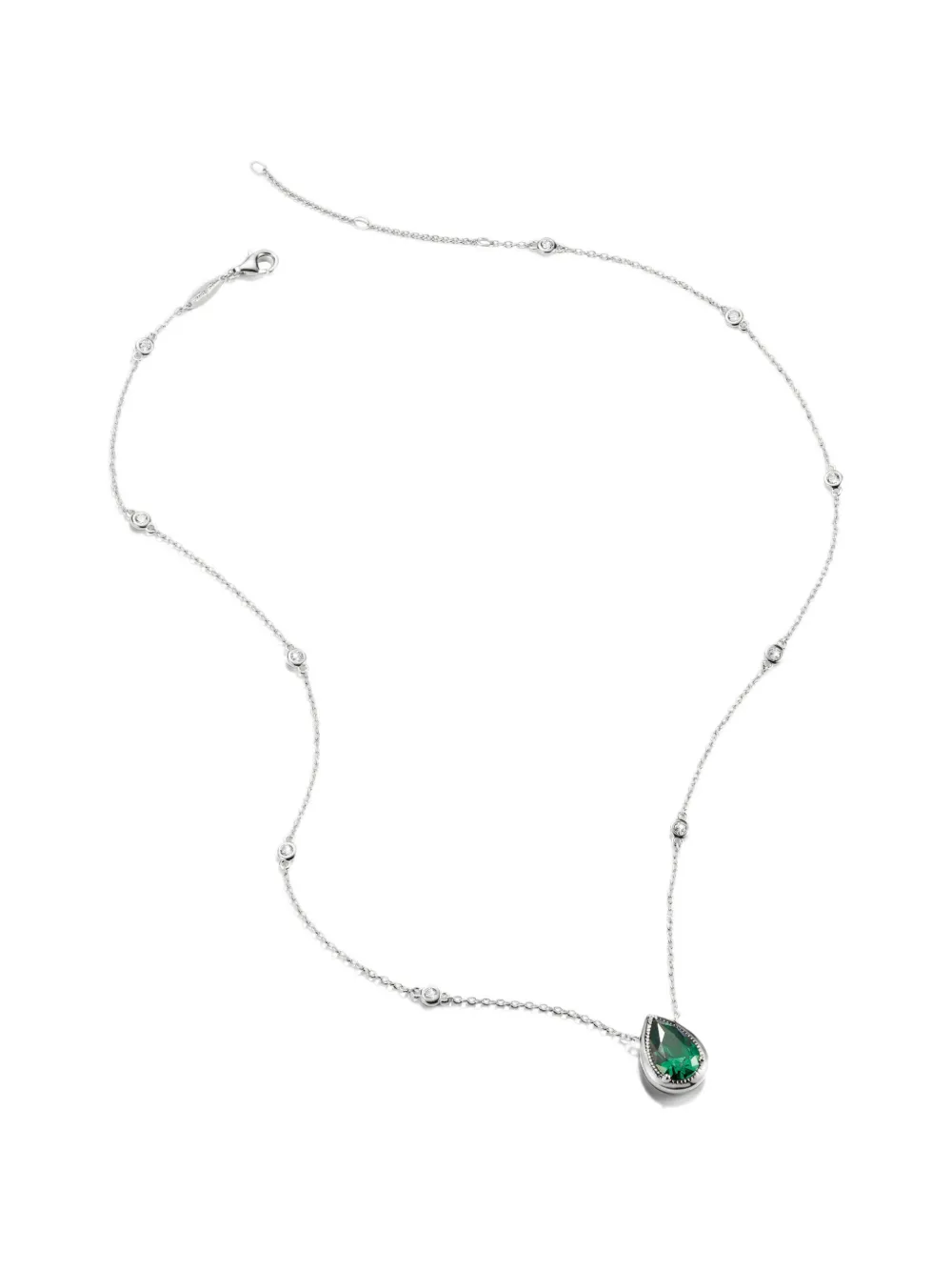 Thomas Sabo Elyndra drop-pendant necklace - Argento