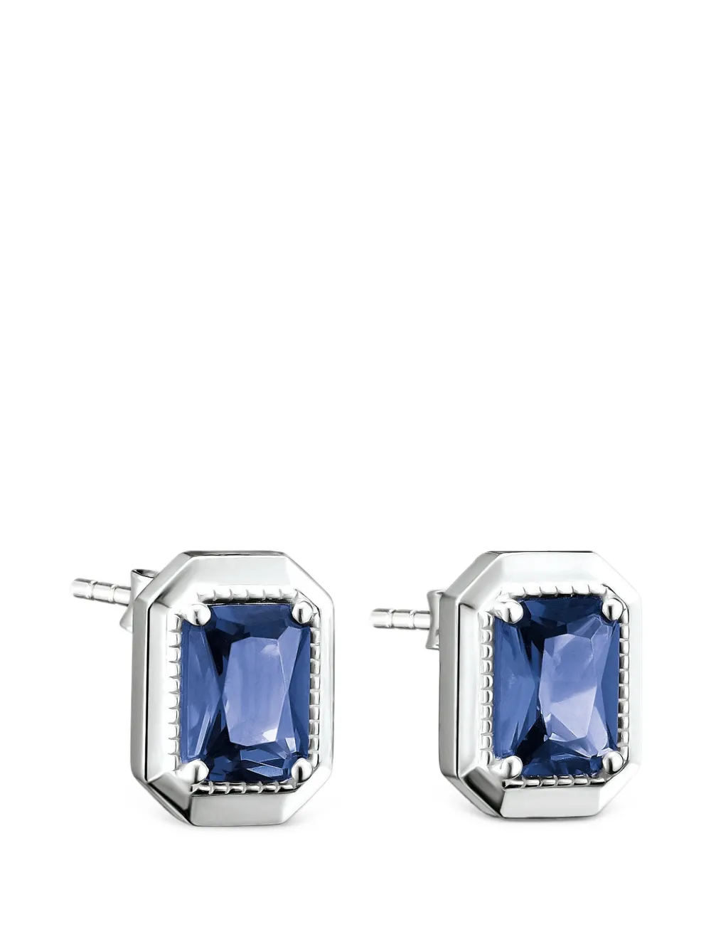 Thomas Sabo octagon-cut earrings - Argento