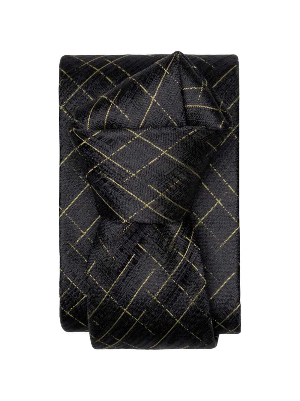 Elizabetta Morandi patterned-jacquard silk tie - Nero